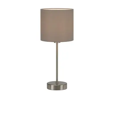 Stolní lampa, max. 25 W, 38,5 cm, taupe - BRILO