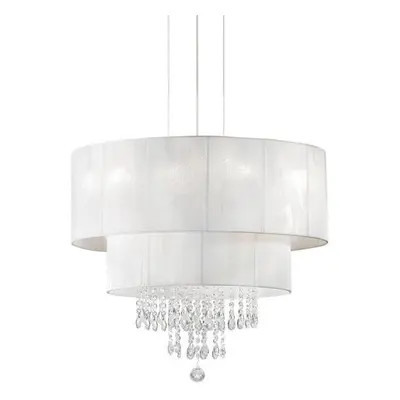 Závěsné svítidlo Ideal Lux Opera SP4 bianco 182179 bílé 50cm - IDEALLUX