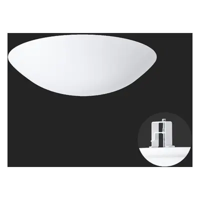 TITAN V2 stropní/nástěnné plastové polovestavné svítidlo bílá IP44 3000 K 27W LED DALI - OSMONT