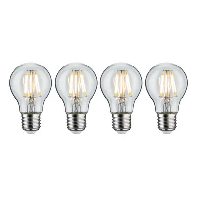 Filament set LED žárovka E27 230V 4x7W 2700K čirá - PAULMANN