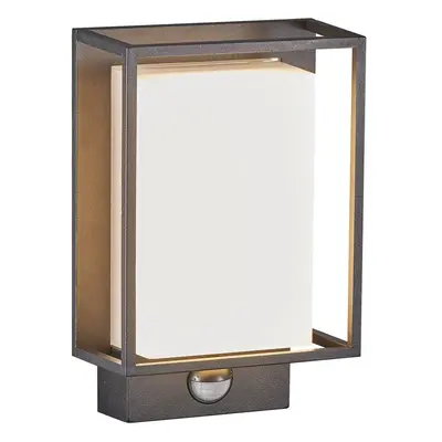 Venkovní nástěnné svítidlo Nestor sensor 8W LED černá - NORDLUX