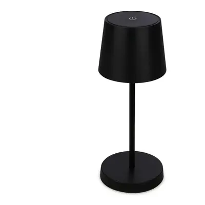 LED nabíjecí stolní lampa 26 cm 2,6W 150lm černá - BRILO