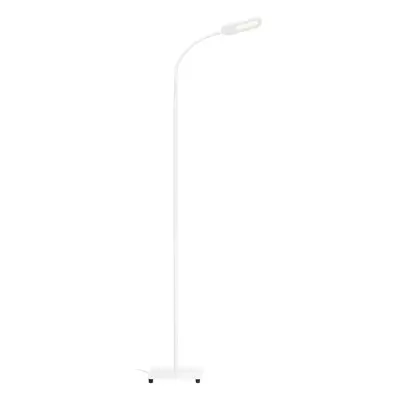 LED CCT stojací svítidlo s dotykovým vypínačem 128 cm 6,6W 600lm bílé - BRILO