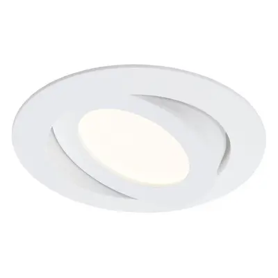 LED vestavné svítidlo, pr. 10,6 cm, 6 W, bílé - BRILONER