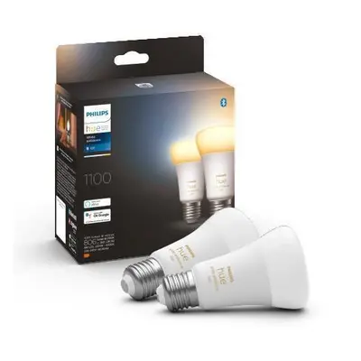 Hue Bluetooth LED White Ambiance set 2ks žárovek Philips 8719514291256 E27 A60 8W 1100lm 2200-65