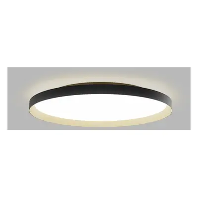 LED2 Stropní svítidlo MOON 60, BG DALI/PUSH DIM 60W 2CCT 3000K/4000K černá/šampaň - LED2 Lightin