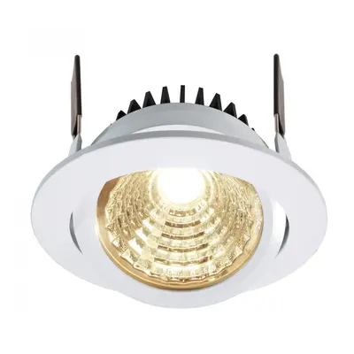 Deko-Light stropní vestavné svítidlo COB-95-24V-2700K-kulaté 24V DC 12W 2700 K 900 lm bílá - LIG