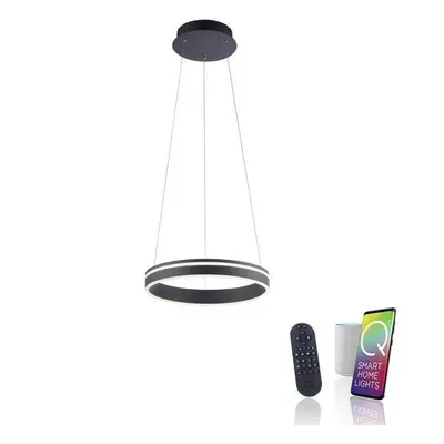 Q-VITO, LED závěsné svítidlo, Smart Home, průměr 40cm ZigBee 2700-5000K - PAUL NEUHAUS