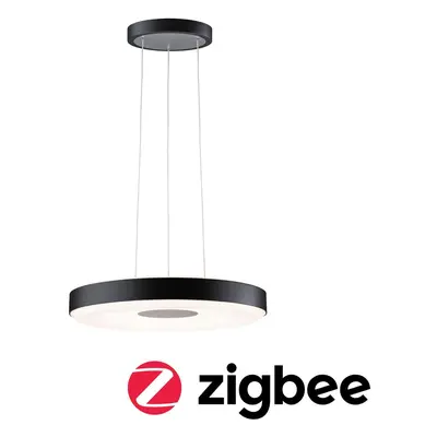 LED závěsné svítidlo Smart Home Zigbee Puric Pane 2700K / 11 / 1x7W černá/šedá stmívatelné - PAU