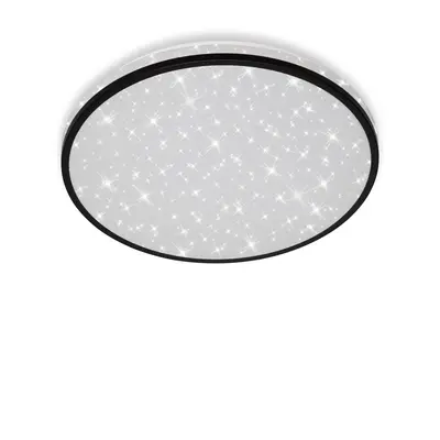 LED stropní svítidlo hvězdné nebe, pr. 38 cm, 24 W, černá - BRILONER