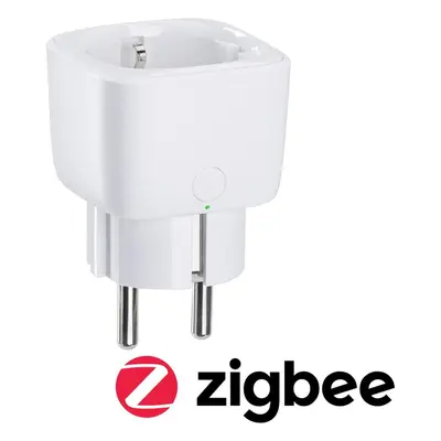 Zásuvka Smart Home Zigbee Smart Plug pro Euro- a Schuko-zástrčku bílá - PAULMANN