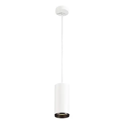 NUMINOS® PD DALI L vnitřní LED závěsné svítidlo bílá/černá 3000 K 36° - BIG WHITE (SLV)