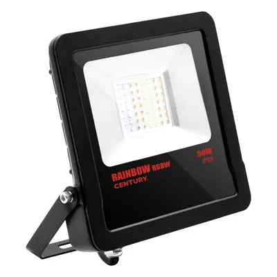 RAINBOW LED Floodlight 50W RGB IP65 + dálkový ovladač - CENTURY