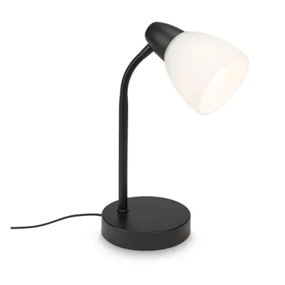 Stolní lampa, 30 cm, max. 25 W, černá - BRILO