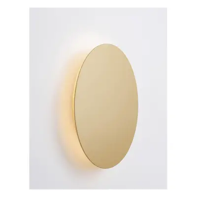 Nástěnné svítidlo CYRCLE matný zlatý hliník a akryl LED 12W 230V 3000K IP20 - NOVA LUCE