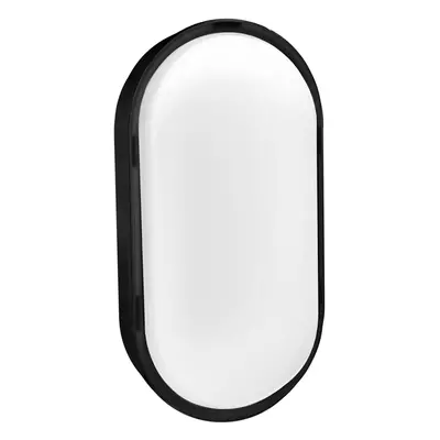 SIMPLY LED stropní svítidlo venkovní černé Oval 16W 4000K 1280lm CB IP65 - CENTURY