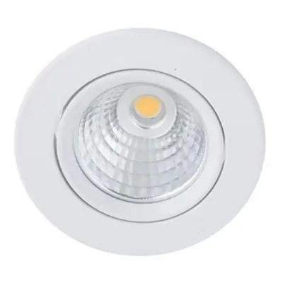 532701RWW23 Zápustné svítidlo REBECCA bílé LED 10W 3000K Ø93mm kulaté - KOHL-Lighting (starý k