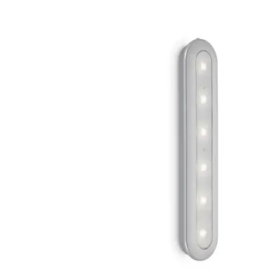 LED Lero Indoor 30,5 cm 1,5W 133lm stříbrná - BRILONER