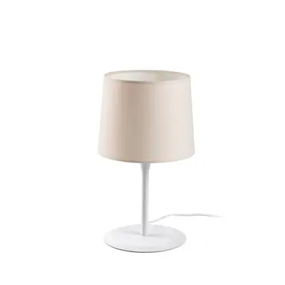 CONGA bílá/béžová stolní lampa - FARO