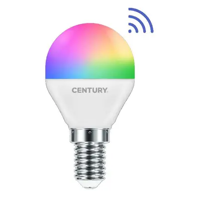 LED G45 SMART WIFI 6W E14 CCT RGB/3000-6500K 180d DIM Tuya WiFi - CENTURY