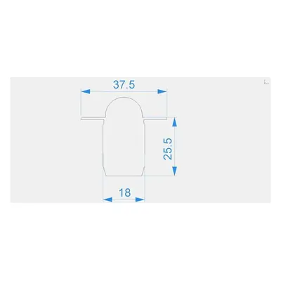 Koncovka R-ET-03-10 sada 2ks - LIGHT IMPRESSIONS