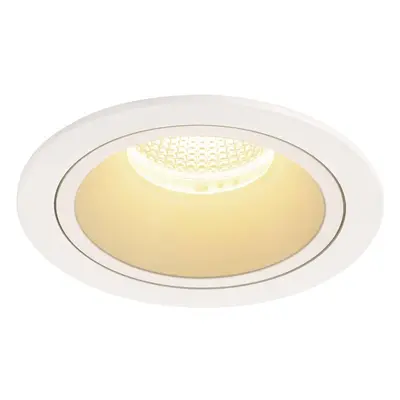 NUMINOS® DL L vnitřní LED zápustné stropní svítidlo bílá/bílá 3000 K 40° - BIG WHITE (SLV)