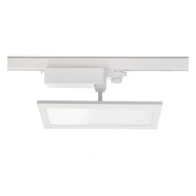 Deko-Light kolejnicový systém 3-fázový 230V Panel Track Light, 20 W, 4000 K, bílá 110-240V AC/50