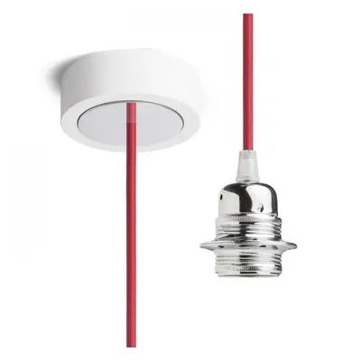 HEX závěsná sada BZ+ČEK+CHO+CHK1 230V E27 28W - RED - DESIGN RENDL