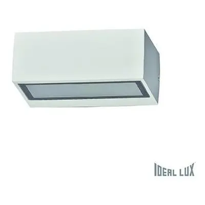 Venkovní nástěnné svítidlo Ideal Lux Twin AP1 bianco 115351 bílé IP44 - IDEALLUX