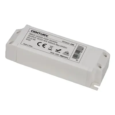 LED DRIVER náhradní na 24W IP20 100-240VAC. - CENTURY