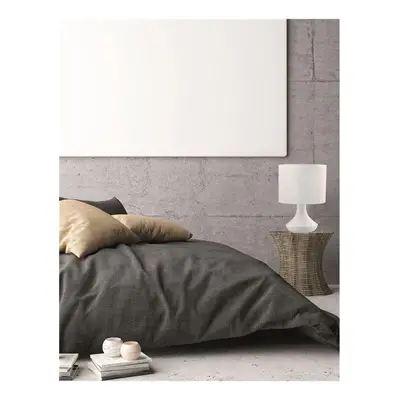 Stolní lampa ROSIA matný bílý kov bílé stínidlo E14 1x5W 230V IP20 bez žárovky - NOVA LUCE