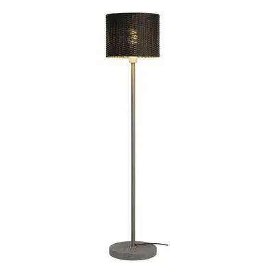 Stojací lampa ADEGAN MANILA SL PE ratan antracit + SST 304 + žula G654, E27, max. 15W - BIG WHIT