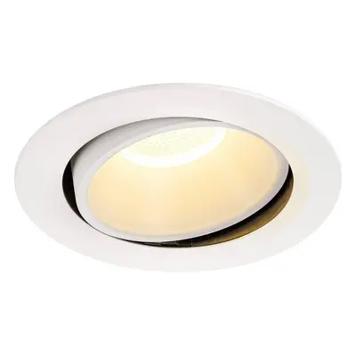 NUMINOS® MOVE DL XL vnitřní LED zápustné stropní svítidlo bílá/bílá 3000 K 55° otočné a výkyvné 