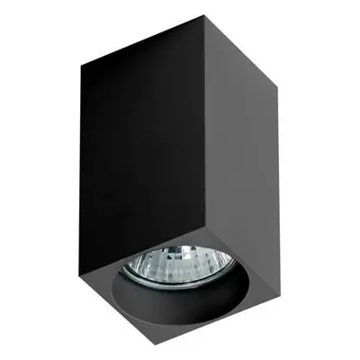 Stropní bodové přisazené svítidlo Azzardo Mini Square black AZ1382 GU10 1x50W IP20 5,6cm hranaté