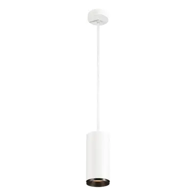 NUMINOS® PD DALI L vnitřní LED závěsné svítidlo bílá/černá 2700 K 36° - BIG WHITE (SLV)