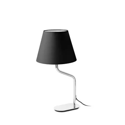 ETERNA chrom/černá stolní lampa - FARO