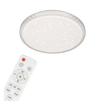 LED stropní svítidlo hvězdné nebe, pr. 39 cm, 24 W, bílé - BRILO