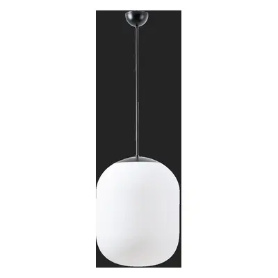 TANIA P2 závěsné skleněné svítidlo černá / bílá IP40 4000 K 41W LED DALI - OSMONT