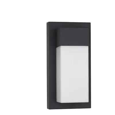 Venkovní nástěnné svítidlo LETO černý hliník akrylový difuzor LED 18W 3000K 220-240V 120st. IP65