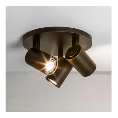 Spotové svítidlo Ascoli Triple Round bronz 3x50W GU10 (STARÝ KÓD: AST 6146 ) - ASTRO Lighting