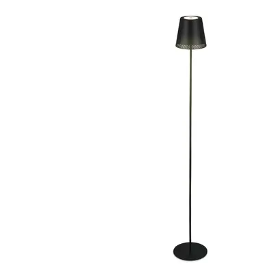 LED nabíjecí stojací svítidlo 130 cm 3,5 W 400lm černá - BRILO