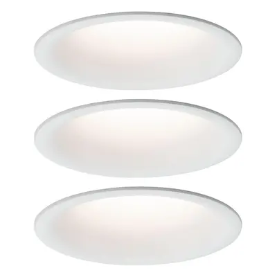 Vestavné svítidlo LED Cymbal 3x6,8W bílá mat proti oslnění stmívatelné 934.15 - PAULMANN