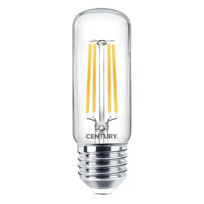 LED FILAMENT TRUBKA ČIRÁ 9W E27 2700K 1300lm 360d - CENTURY