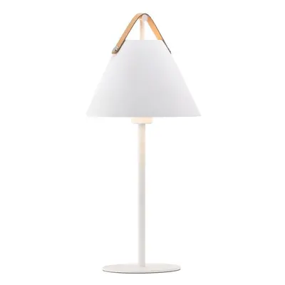 Stolní lampa Strap 1x40W E27 bílá - NORDLUX