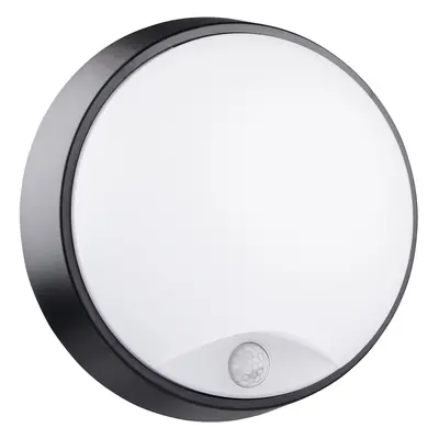 LED SVÍTIDLO OASI TONDA ČERNÉ SENSOR 14W 4000K 1055Lm 120d IP54 - CENTURY