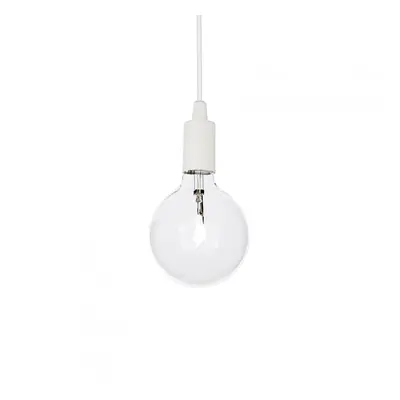 Závěsné svítidlo Ideal Lux Edison SP1 bianco 113302 bílé - IDEALLUX