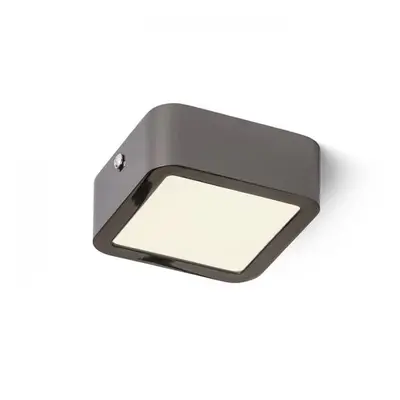 HUE SQ 9 stropní černý chrom 230V LED 6W 3000K - RED - DESIGN RENDL