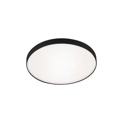 LED stropní svítidlo, pr. 28,5 cm, 13 W, černá-bílá - BRILONER