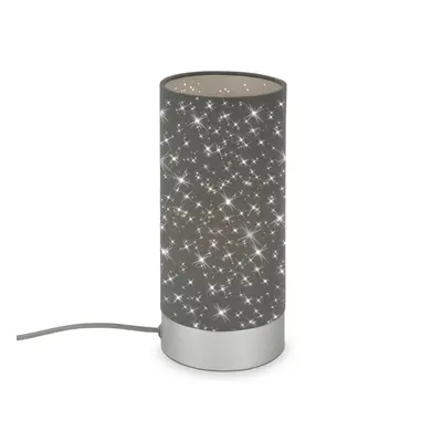 Hvězdné nebe stolní lampa, pr. 11 cm, max. 25 W, šedá - BRILO