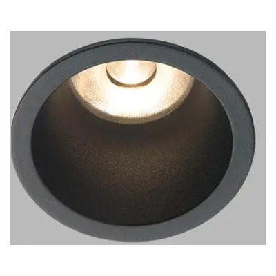 Svítidlo RAY S, B DIM TRIAC 6W 3000K zápustné černé - LED2 Lighting